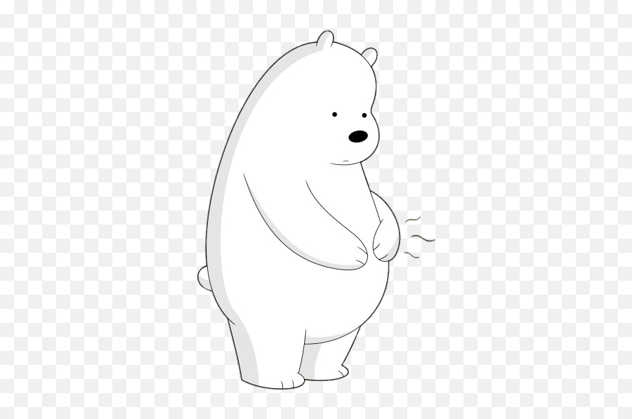 Ice Bear Is Hungry Transparent Png - Stickpng Cartoon,Bear Transparent Background