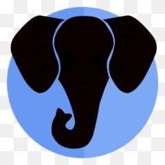 Indian Elephant African Bush - Elephant Head India Silhouette Png,Republican Elephant Png