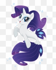 Rarity - My Little Pony Rarity Mermaid Png Download My Little Pony Rarity Seapony,Mermaid Png