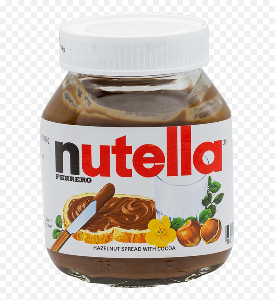 Download Hd Nutella Spread Hazelnut - 350g Nutella Chocolate Spread Png,Nutella Png