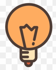 Idea Light Bulb Png Icon - Traffic Sign