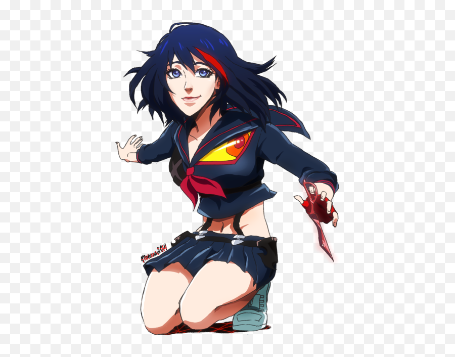 Image - 723085 Kill La Kill Know Your Meme Long Haired Matoi Ryuko Png,Ryuko Matoi Png