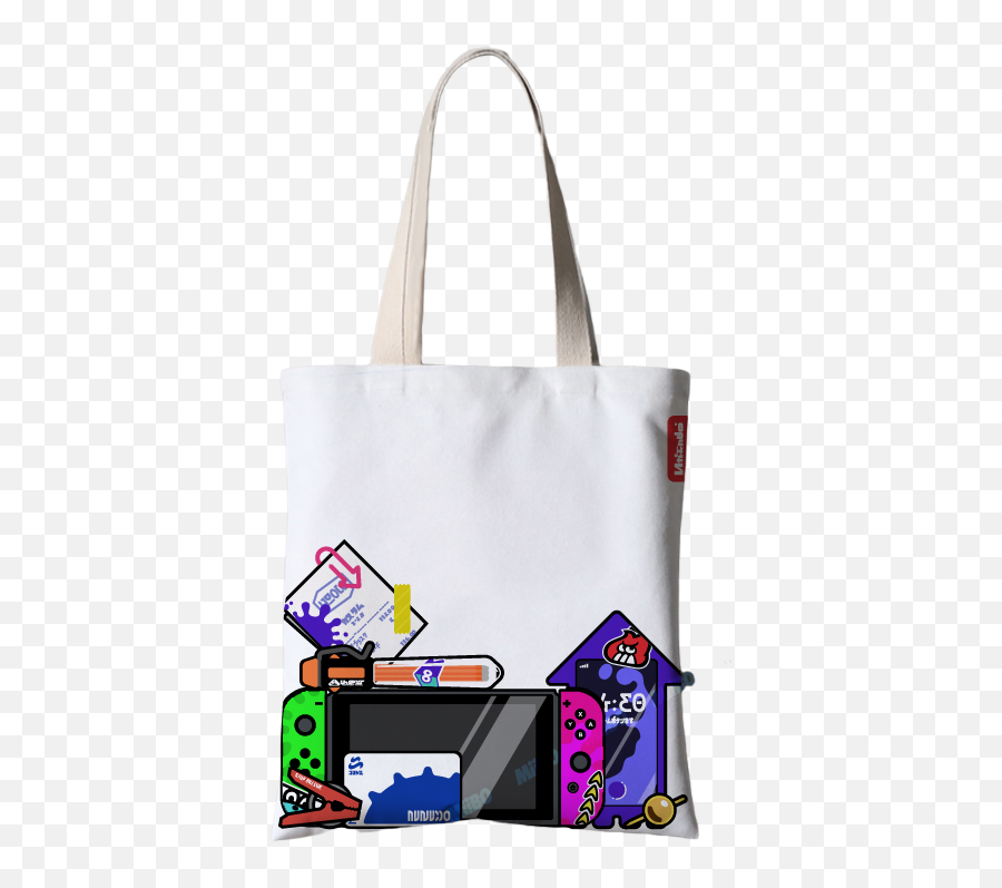 Splatoon Game Tote U2013 Gameard - Tote Bag Png,Splatoon Logo Png