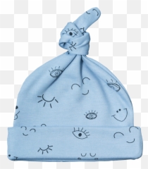 Blue Wink Hat - Beanie Png,Beanie Transparent