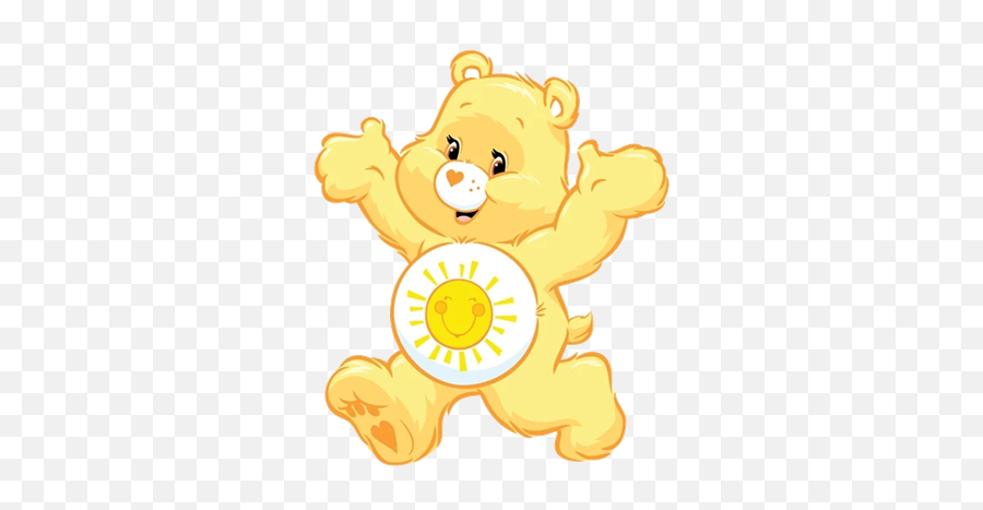 Care Bears - Care Bear Funshine Bear Png,Care Bear Png