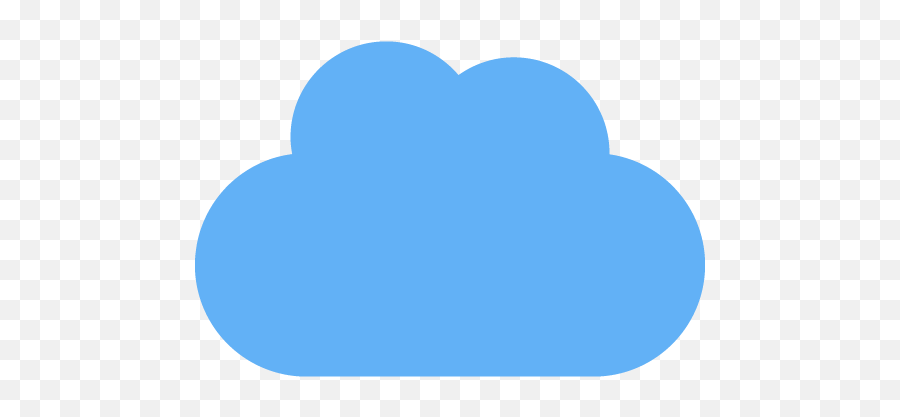 Tropical Blue Cloud 5 Icon - Horizontal Png,Blue Cloud Png