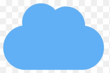 Tropical Blue Cloud 5 Icon - Horizontal png