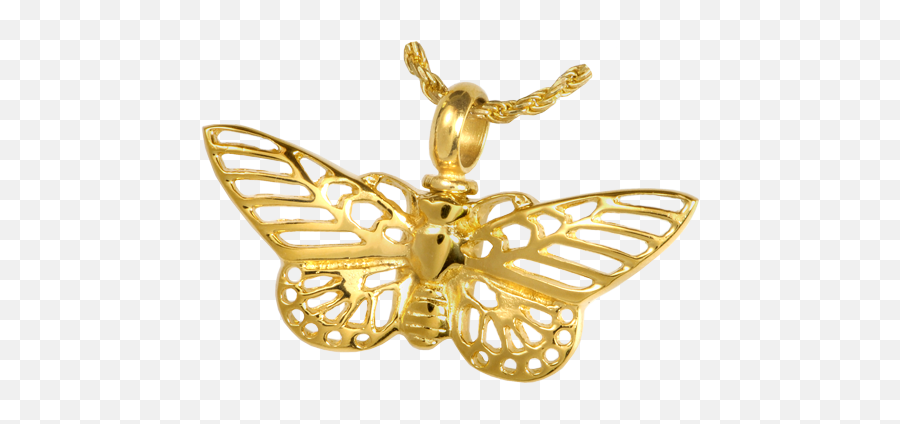 Wholesale Cremation Jewelry Stainless Steel Gilded Butterfly - Jewellery Png,Gold Butterfly Png
