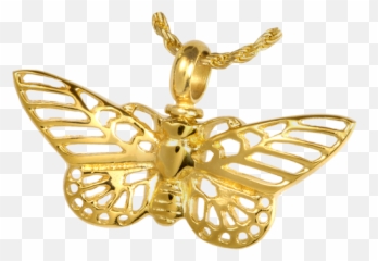 Wholesale Cremation Jewelry Stainless Steel Gilded Butterfly - Jewellery Png,Gold Butterfly Png