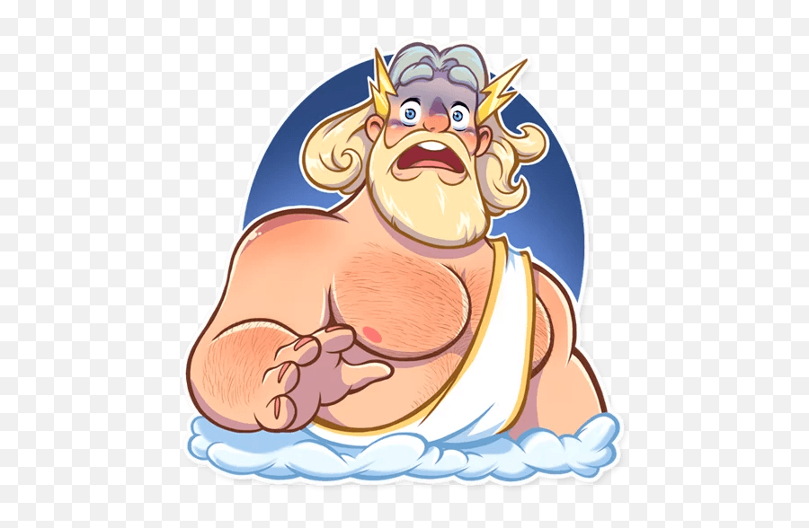 Zeus - Telegram Sticker Zeus Sticker Telegram Png,Zeus Png