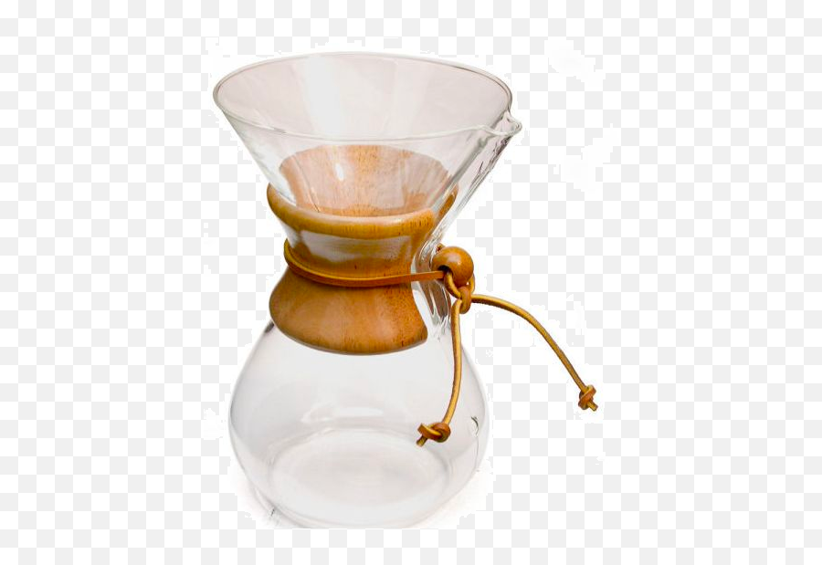 Chemex Six Cup Classic Series Glass Coffee Maker - 6 Cup Coffee Maker Glass Coffee Maker Png,Cup Of Coffee Png