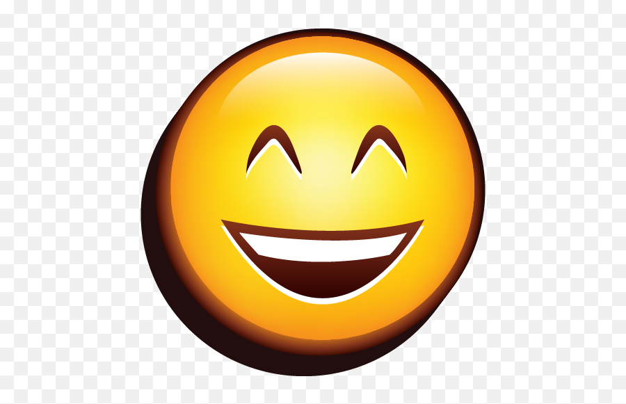 Emoji Happy Icon - Happy Ico Png,Happy Emoji Transparent