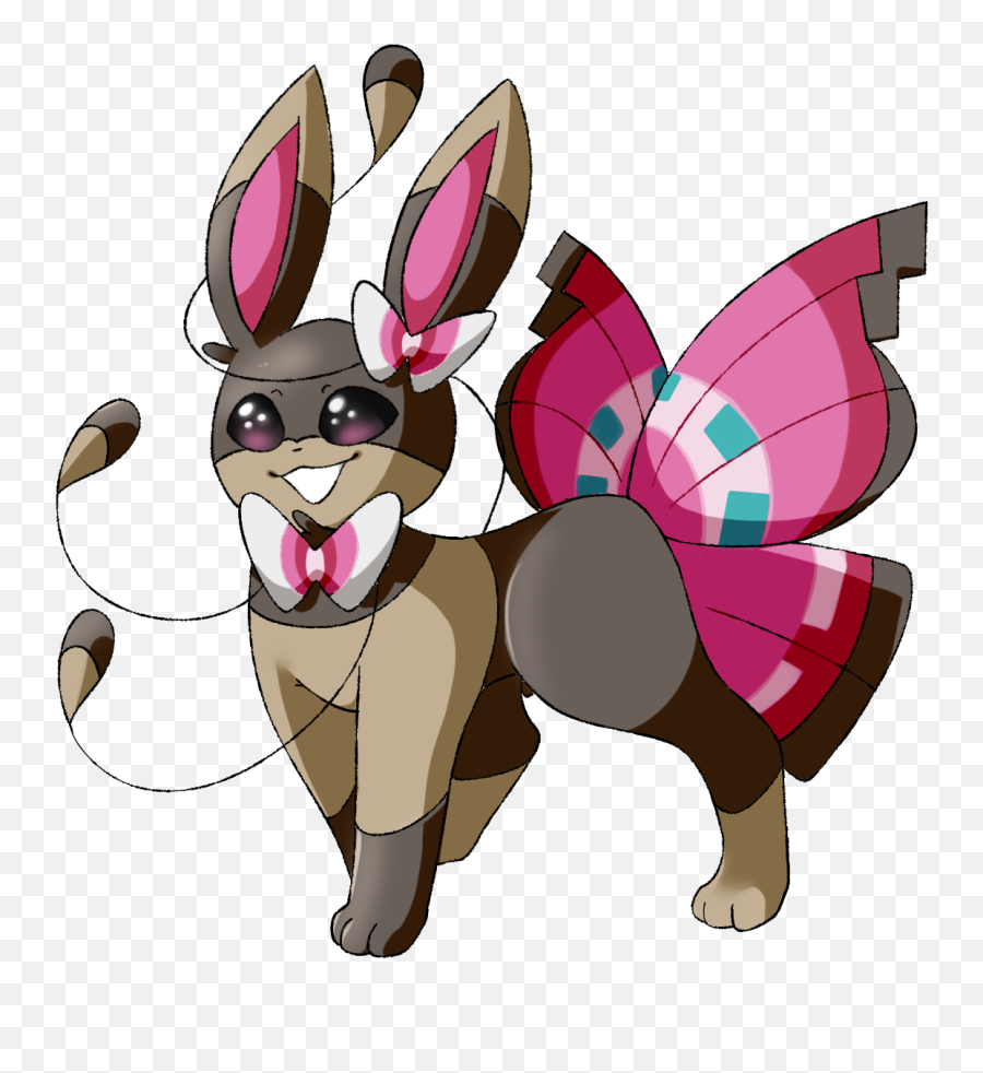 Sylveon Png - Pokemon Fusion With Sylveon,Sylveon Png