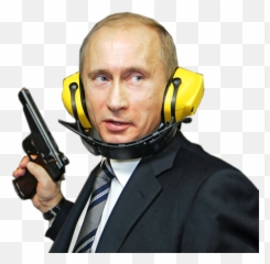 Vladimir Putin Png Image - Putin Holding A Gun,Putin Transparent