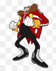 Sonic The Hedgehog Clip Art Cartoon - Dibujos De El Doctor Eggman Png,Eggman Png