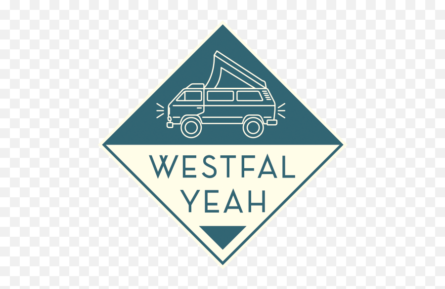 Westfalyeah U2014 Diamond Logo Sticker - Commercial Vehicle Png,Diamond Logo