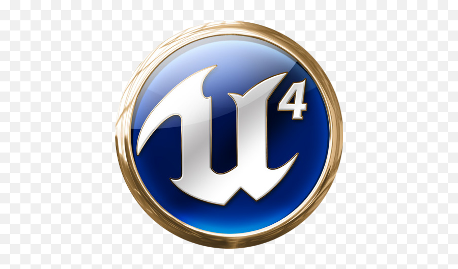 Download Engine Logo Emblem Unreal - Unreal Engine 4 Icon Png,Unreal Tournament Logo