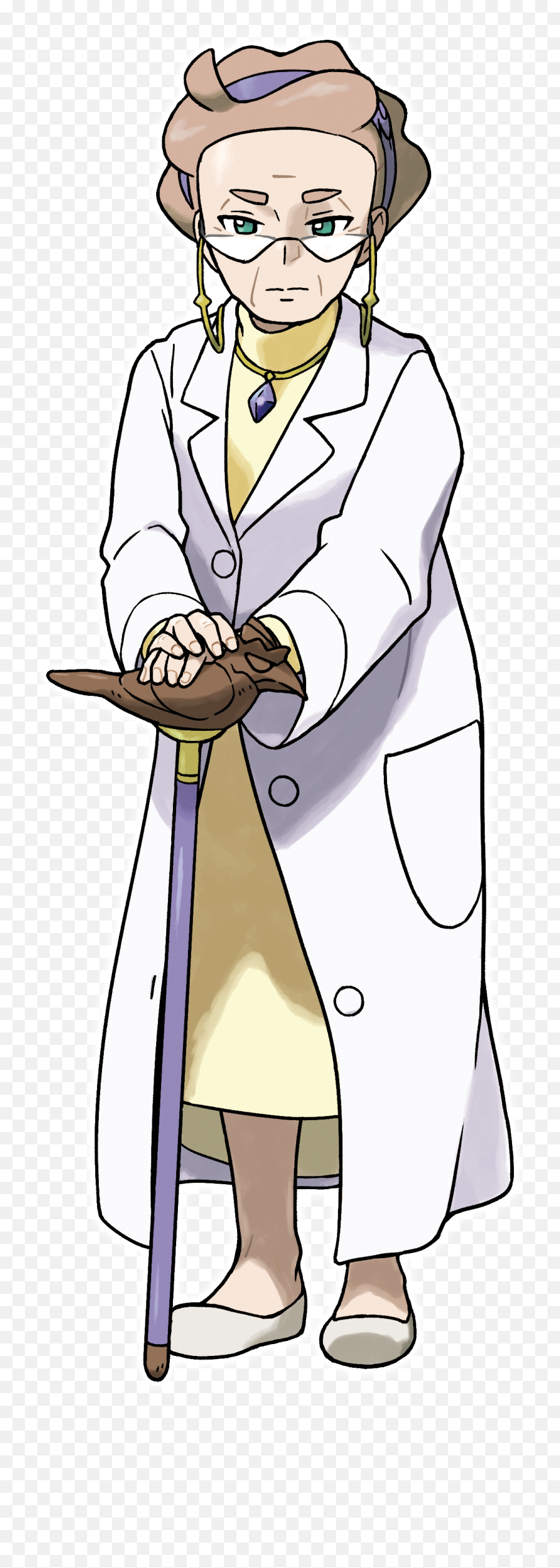 Professor Magnolia - Pokemon Sword And Shield Professor Magnolia Png,Magnolia Png