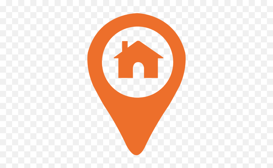 House Location Marker Icon - House Marker Png,Location Logo