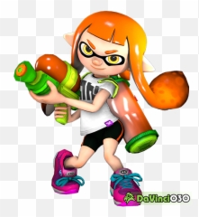 Itu0027s Not 100 Accurate With The Pose From Official - Ssbu Splatoon Sfm Inkling Girl png