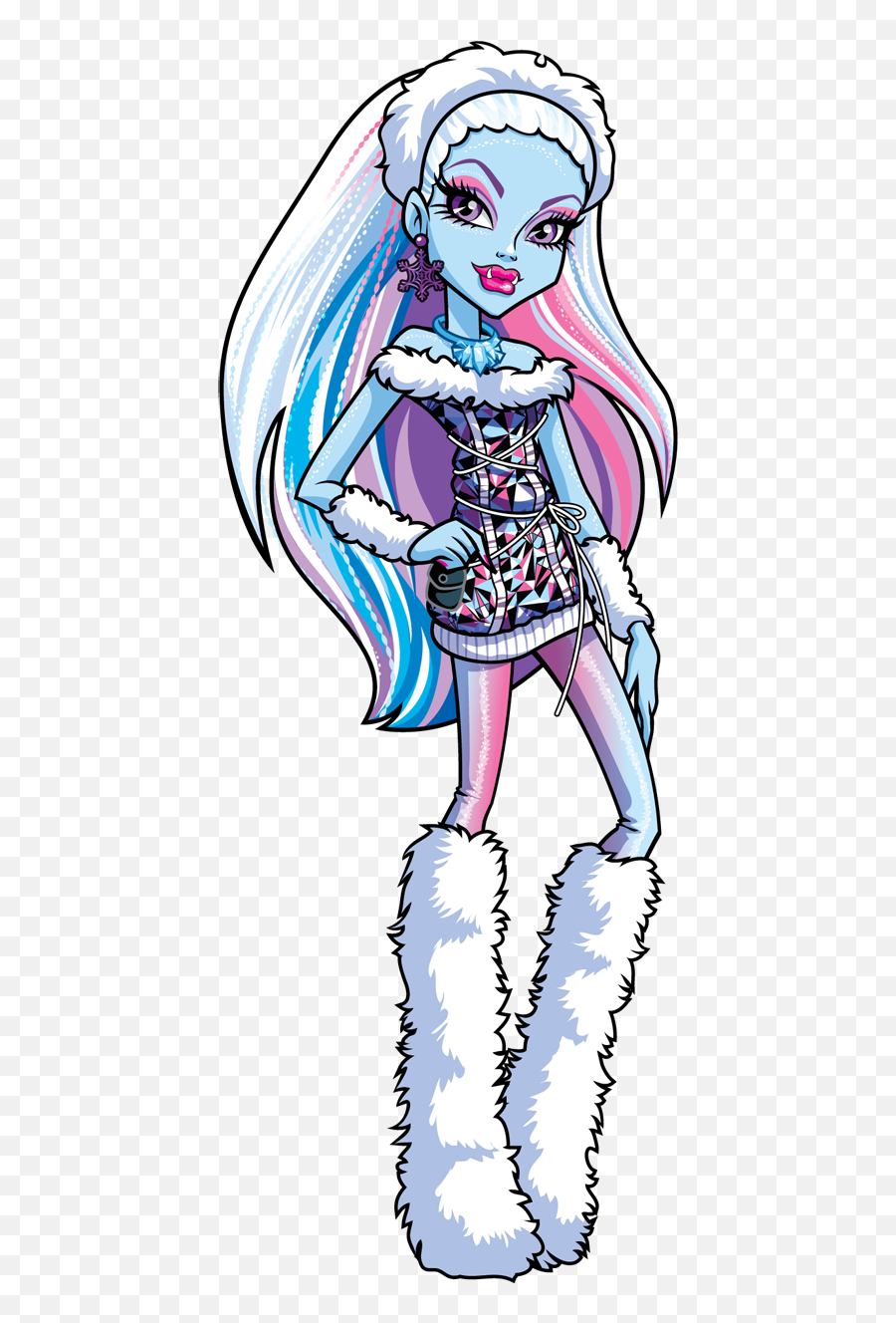 Footprints Clipart Yeti Transparent Free - Abbey From Monster High Png,Yeti Png