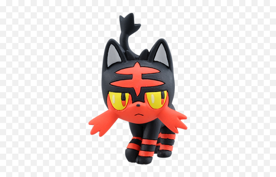 Pokemon Moncolle Litten Ms - 10 Moncolle Litten Png,Litten Png