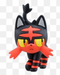 Pokemon Moncolle Litten Ms - 10 Moncolle Litten Png,Litten Png