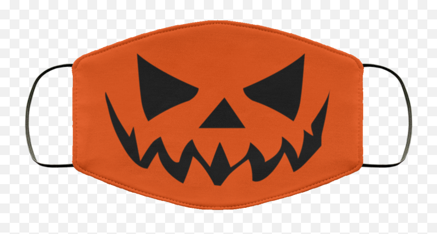 Pumpkin Halloween Cloth Face Mask - Girlfriend With Corona The Smiths Png,Pumpkin Face Png