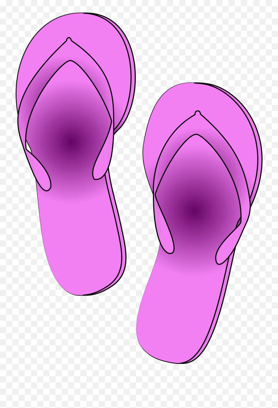 Purple Flip Flop Svg Vector Clip Art - Svg For Teen Png,Flip Flop Icon