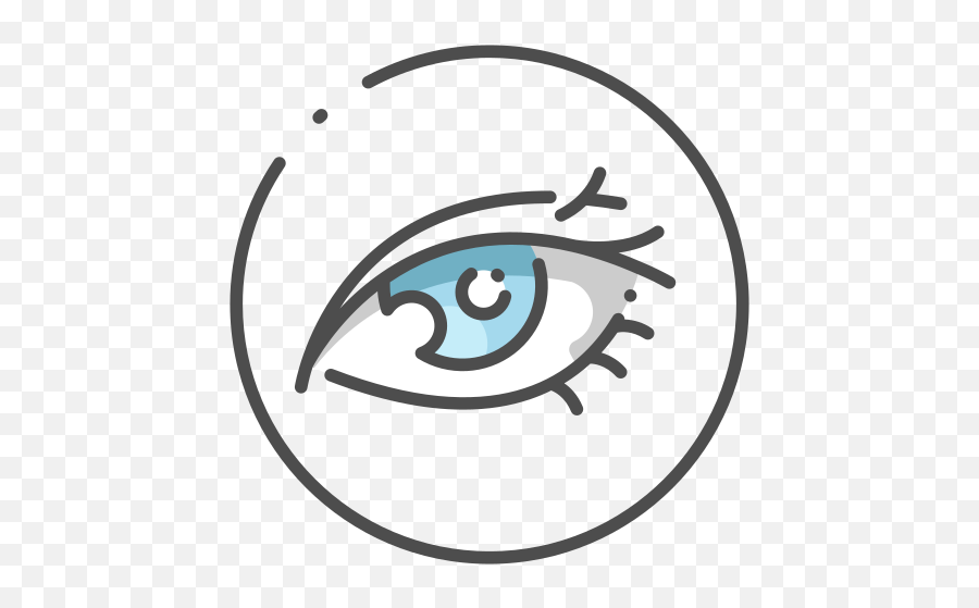 Eye Free Icon Of Human Body Color - Eye Icon Png,Eyeball Icon Png