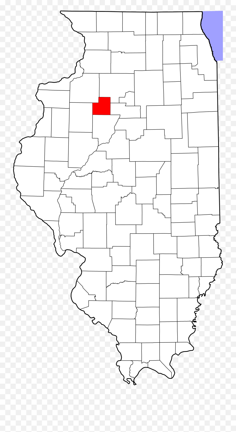 Filemap Of Illinois Highlighting Stark Countysvg - Ogle County Illinois Map Transparent Png,Stark Png