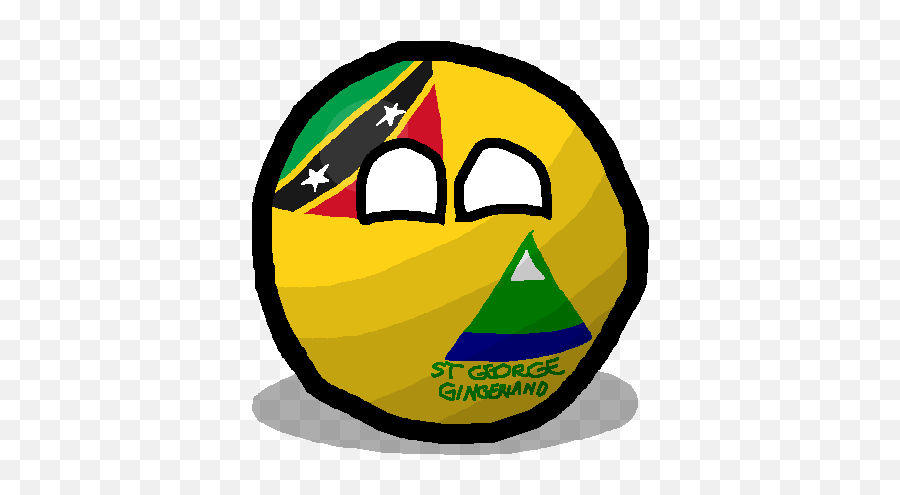 Saint George Gingerlandball - Sri Lanka Countryball Transparent Png,Saint Anne Icon