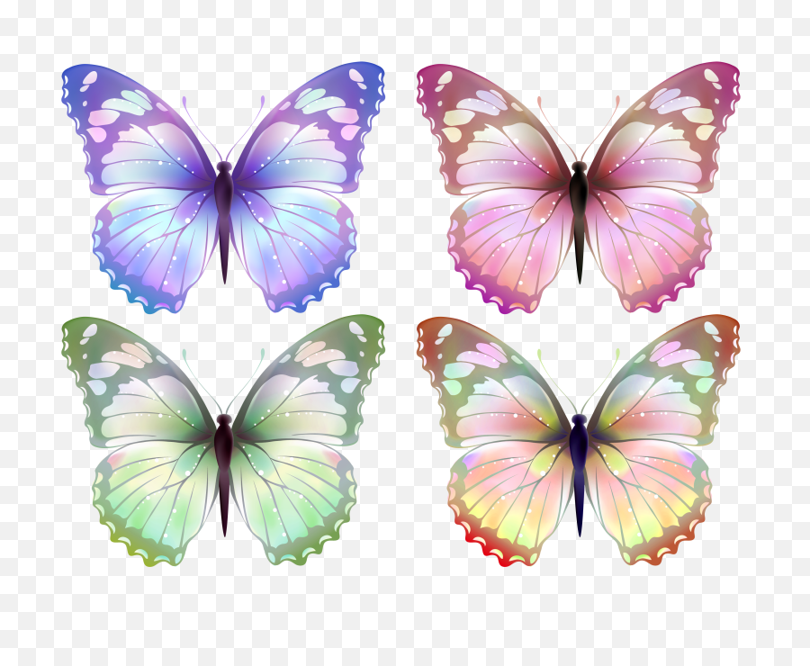 Butterfly Transparent Clipart Gallery - Transparent Background Pink Butterfly Clipart Png,Butterfly Transparent