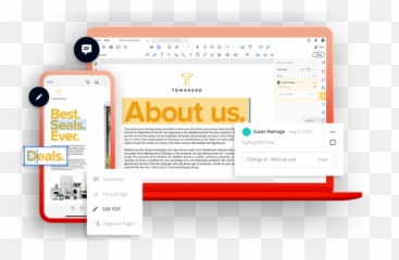Adobe Acrobat Dc Pdf Software Document Cloud - Dc png