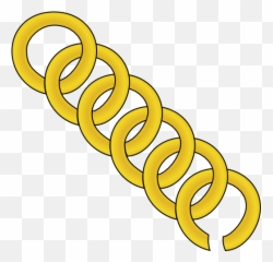 Gold Chain Of Round Clipart I2clipart - Royalty Free Art Cartoon png