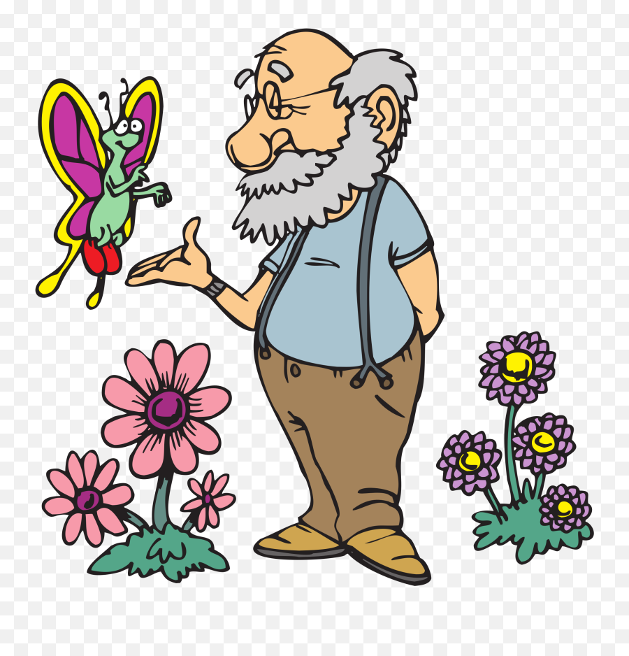 Kind Clipart Old Man Picture 1477289 - Cartoon Old Man With Beard Png,Old Man Png