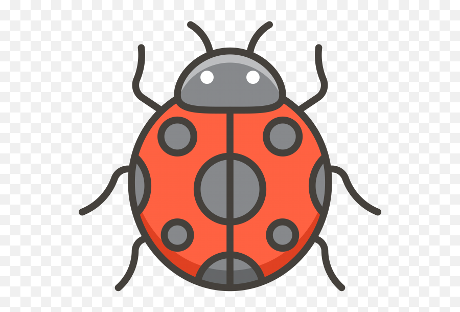 Lady Beetle Emoji Icon Png Transparent - Emojis De Mariquita,Beetle Icon
