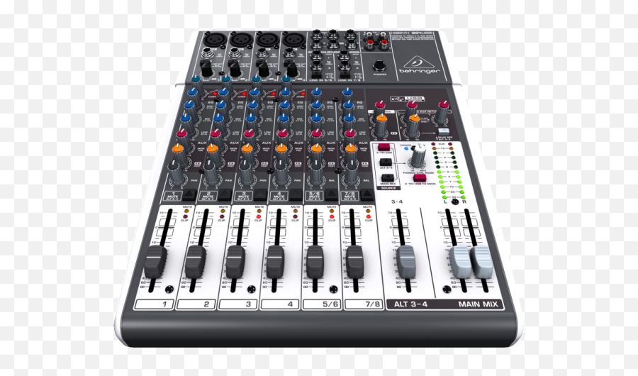 Audio Interfaces And Mixers Whatu0027s Best For Your Home - Behringer Xenyx X1204usb Mixer Png,Digidesign Icon Es