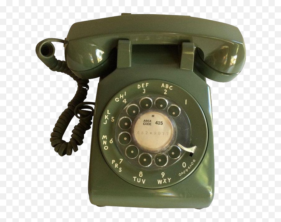 My Pngs Green Aesthetic Phone For Moodboards - Vintage Telephone Png Brwon,Landline Phone Icon
