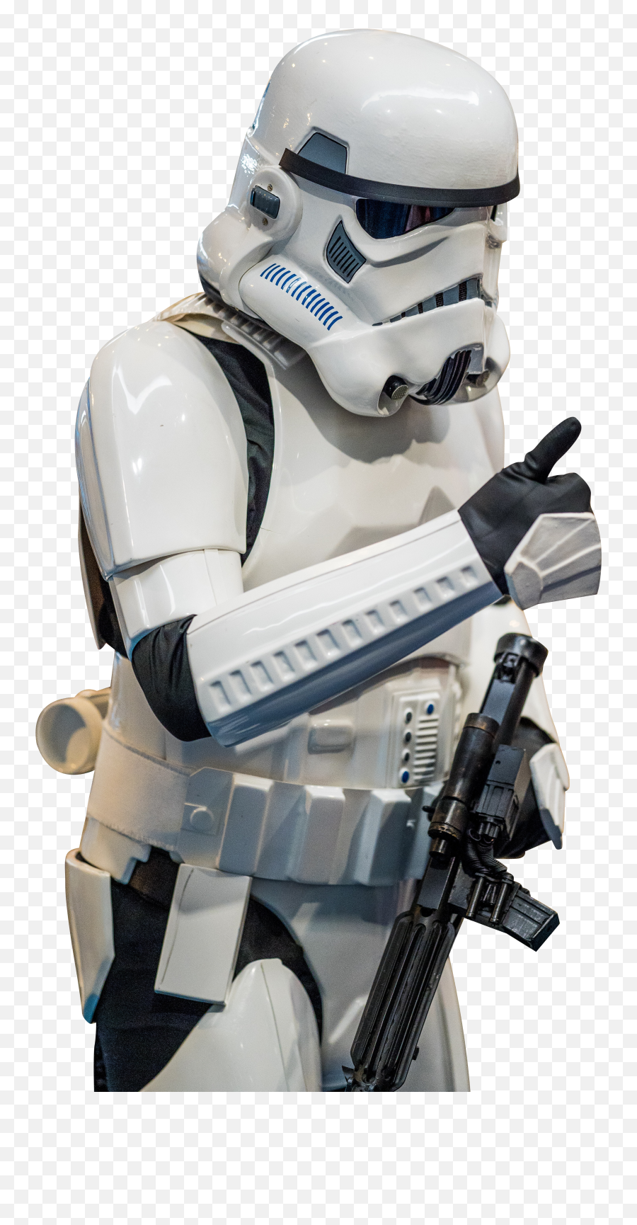 Storm Trooper Star Wars Thumbs Up Clip - Art Free Png,Thumbs Up Transparent