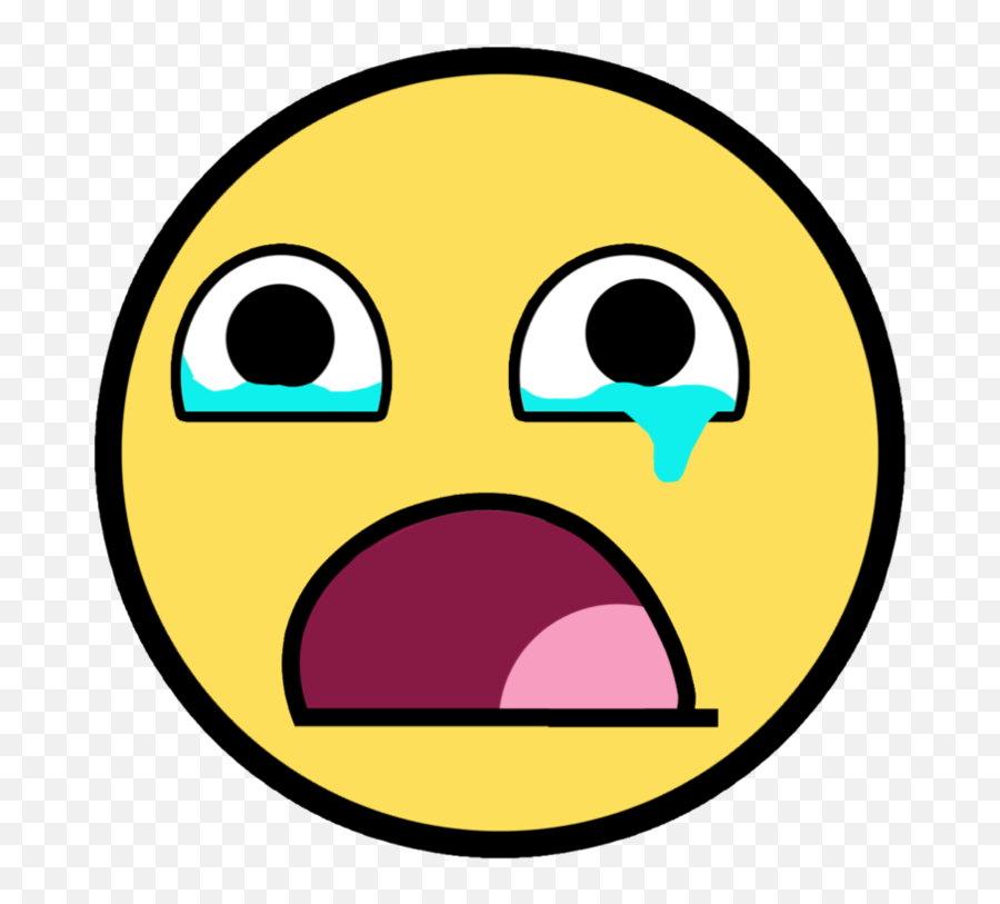 Cartoon Sad Face Png - Clip Art Library Cartoon Crying Face Png,Omg Icon