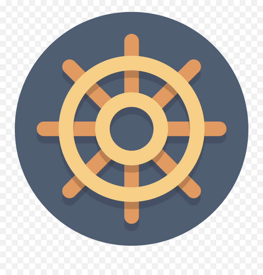 Filecircle - Iconsshipwheelsvg Wikimedia Commons Icon Png,Ship Wheel Png
