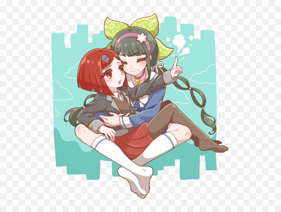 32 Tenko X Himiko Ideas Danganronpa V3 - Himiko X Tenko Cute Png,Himiko Yumeno Icon