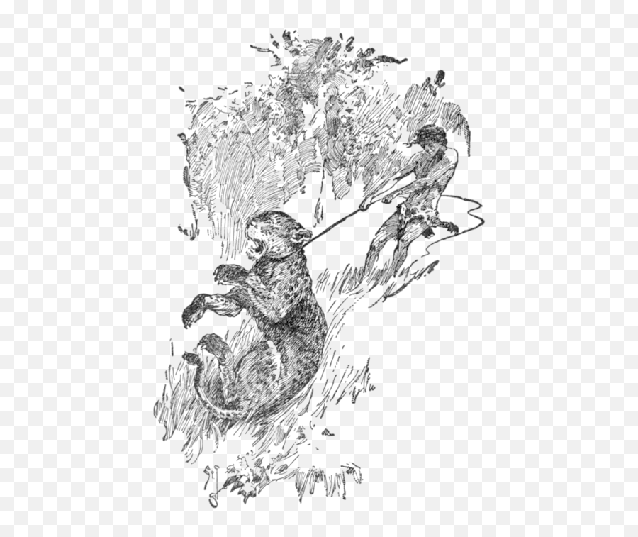 Pagejungle Tales Of Tarzandjvu12 - Wikisource The Free Sketch Png,Tarzan Png