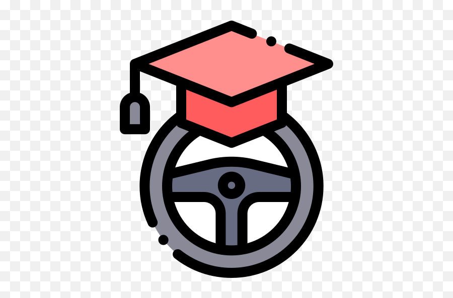 Driving School - Free Education Icons Driving School Icon Png,School Icon Free Download