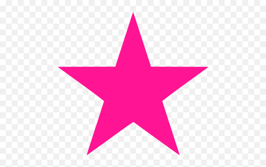 Deep Pink Star Icon - Free Deep Pink Star Icons Transparent Purple Star Png,Stars Icon Png