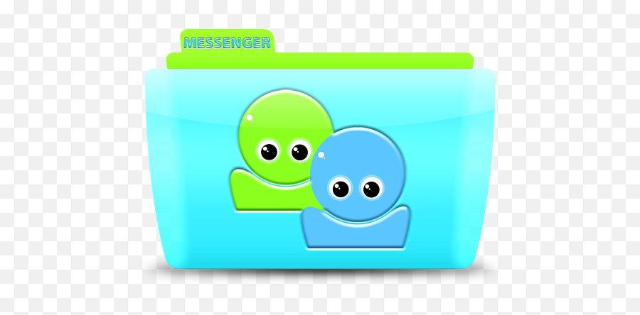 Msn Emote Folder File Free Icon - Iconiconscom Kids Folder Icon Png,Cute Messenger Icon