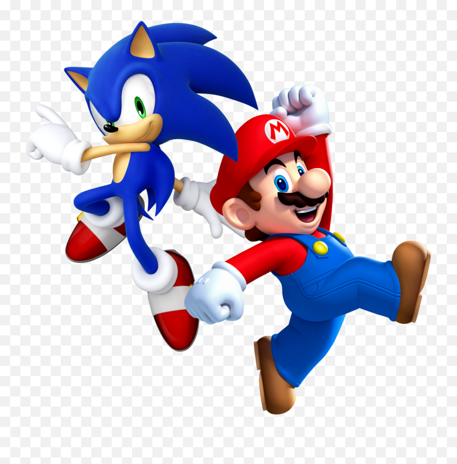 Mario Clipart Sonic - Super Mario Und Sonic Png,Sonic & Knuckles Logo