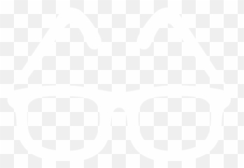 White Glasses Icon - Free white icons Glasses Icon Png