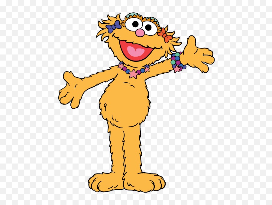 Free Sesame Street Characters Png - Clipart Zoe Sesame Street,Sesame Street Characters Png